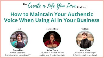 How to Maintain Authenticity When Using AI in Your Business with Kelley Tenny