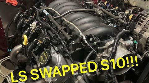 Ls swap s10 walk around build video1
