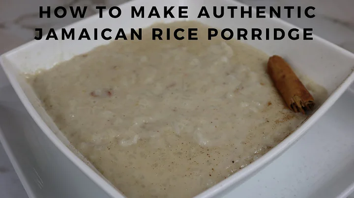 HOW TO MAKE AUTHENTIC JAMAICAN RICE PORRIDGE