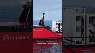 L3Harris USV Animation | C-Worker 15 | Offshore Animation