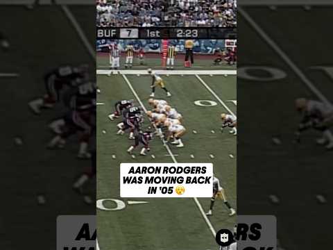 Before Year 22, there was rookie Rodgers in ’05 ⏪