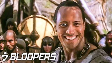THE SCORPION KING Bloopers: Funny Gag Reel with Dwayne Johnson
