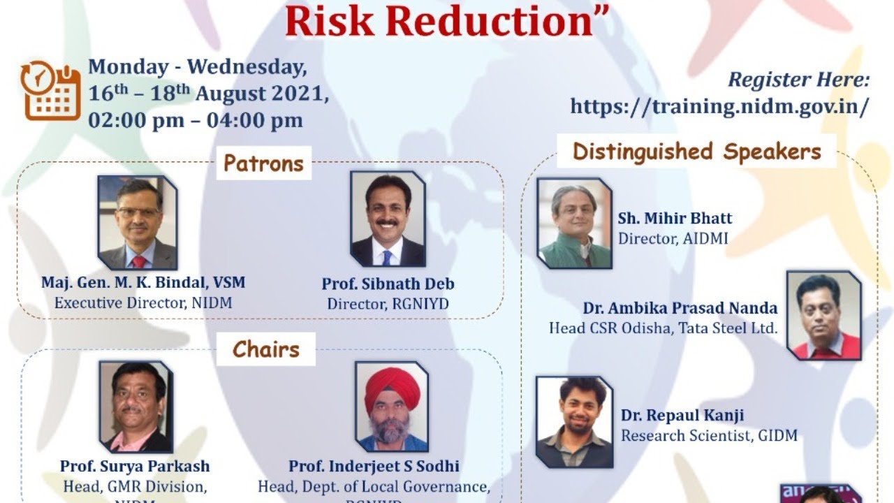 Online Training on Youth Future Assets in Disaster Risk Reduction and Resilience.| DISASTER IN IND