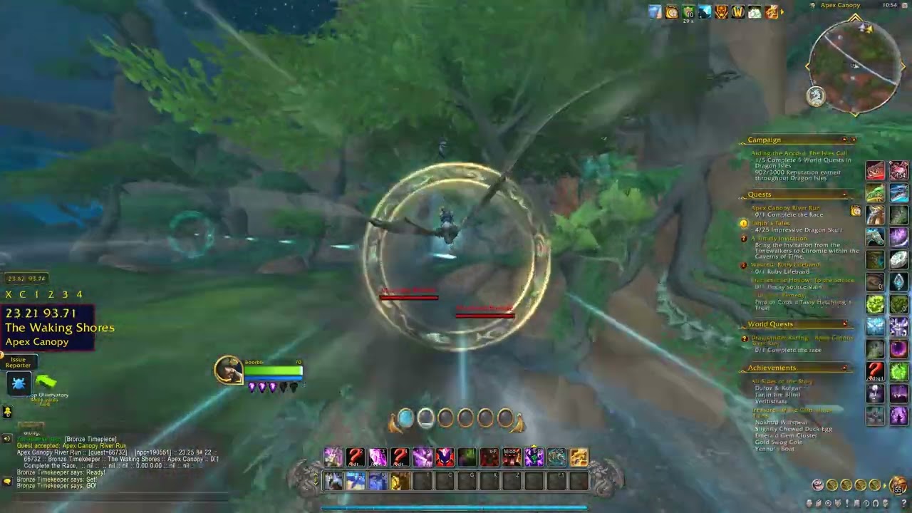 Dragonrider Racing - Apex Canopy River Run WoW Quest