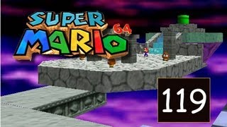 Super Mario 64 - Bowser in Sky World - 8 Red Coins - 120/120