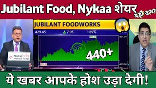 Jubilant Foods Share News | Nykaa share latest news today | Nykaa share analysis
