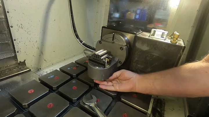 Moreside Model 250 with DianJin vise for 5 axis indexing