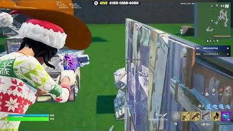 Trolling my friend on Fortnite 1v1 With Every Gun