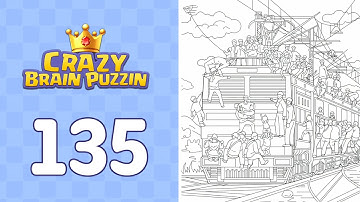 Crazy Brain Puzzle Level 135 Asurd Express