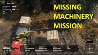 SNOW RUNNER EP 30 MISSING MACHINERY