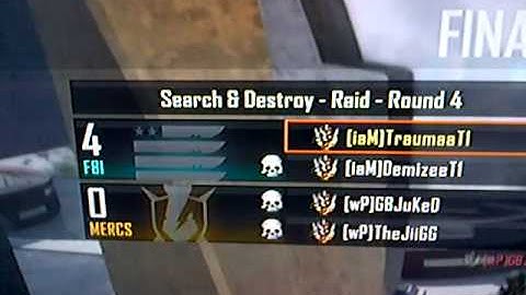 GB PROOF! 1ST MAP RAID! WE WON 4-0