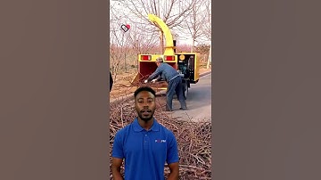 Tree Shredder Machine Shredding with Maximum Efficiency #fcnfm #treeshredder #youtube