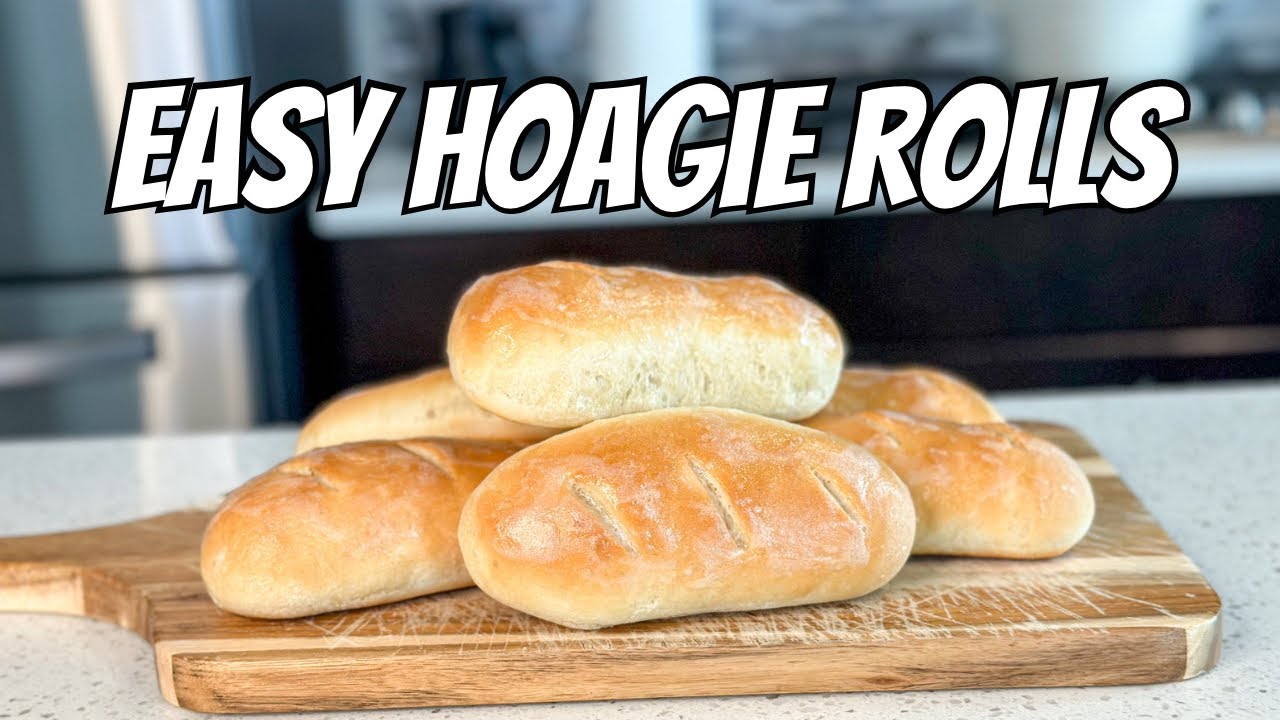 Homemade Hoagie Sandwich Rolls