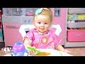 👶🏼 My Reborns! My 1st Reborn Toddler Doll - Julie's Lunch Routine!