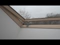 Rain on roof window sounds for sleeping relaxing  glass skylight water drops downpour ambience