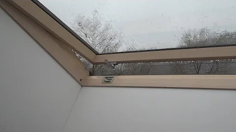 Rain On Roof Window Sounds For Sleeping, Relaxing ~ Glass Skylight Water Drops Downpour Ambience
