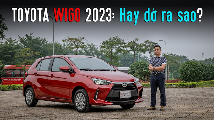 Đánh giá toyota wigo số sàn năm 2024