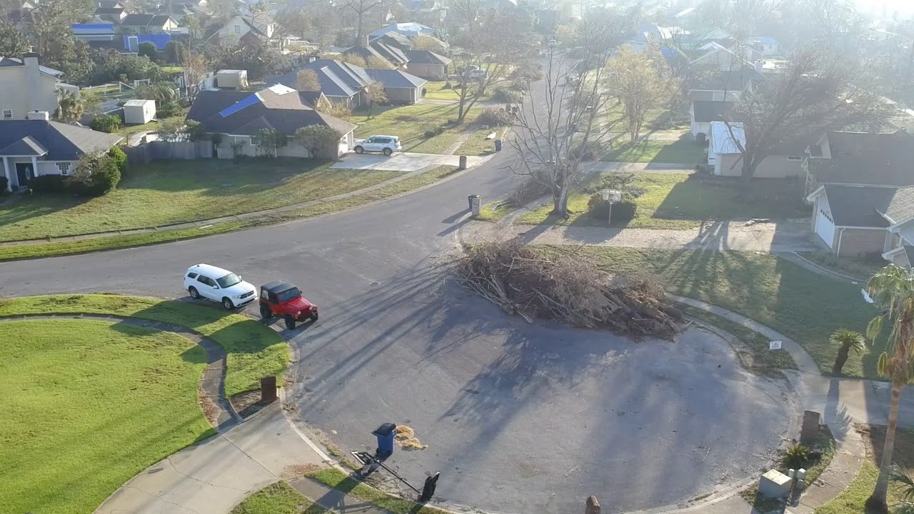 Before and After Hurricane Michael Panama City and Lynn Haven FL Home and Neighborhood
