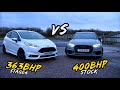 RACING THE BIG TURBO FIESTA ST AGAINST A STOCK RS3 PLUS MORE!!