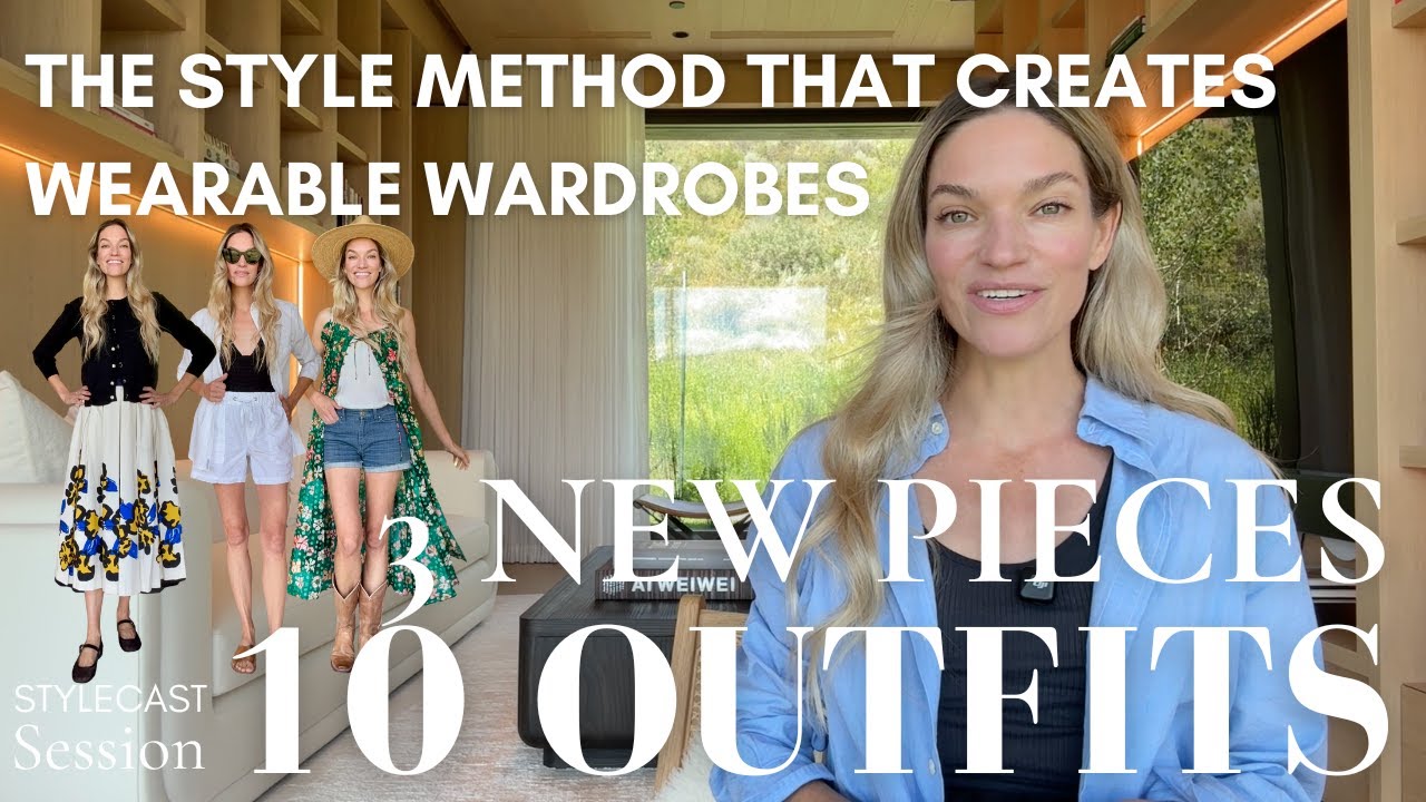 Style Session: 3x1 Method for Smarter Shopping | Style 3 New Pieces into 10 Outfits
