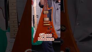What does the legendary, uniquely shaped guitar, the Gibson