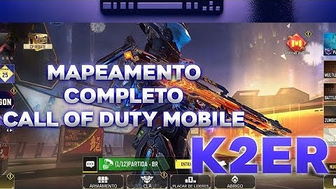 COMO CONFIGURAR CALL OF DUTY MOBILE K2er agora ficou fácil #callofdutymobile