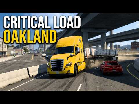 Hauling Roof Tiles Through Oakland’s TIGHT Streets video image