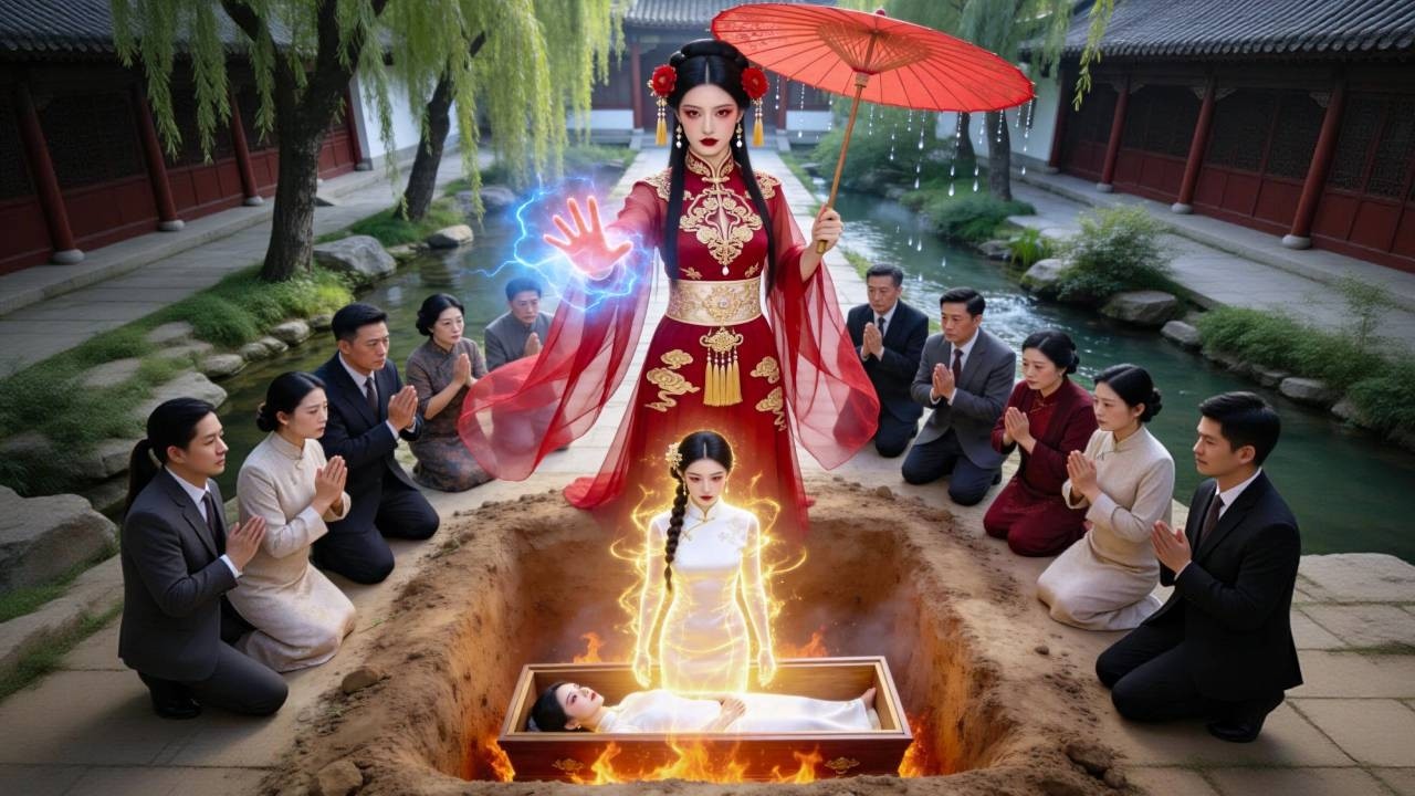 她不老不死，替豪門續命千年；卻被當祭祀容器鎖入棺中活葬——一朝甦醒，她破永生詛咒、奪回靈器，讓整個家族跪地求生 #大女主 #爽劇 #逆襲 #親情 #復仇