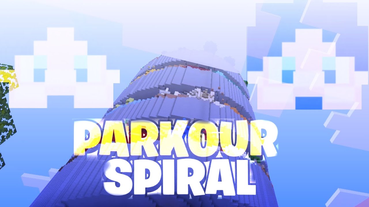 【マインクラフト】 Parkour Spiralたまにはアスレやりたいよねぇ。、、あれ、世界が、、、。