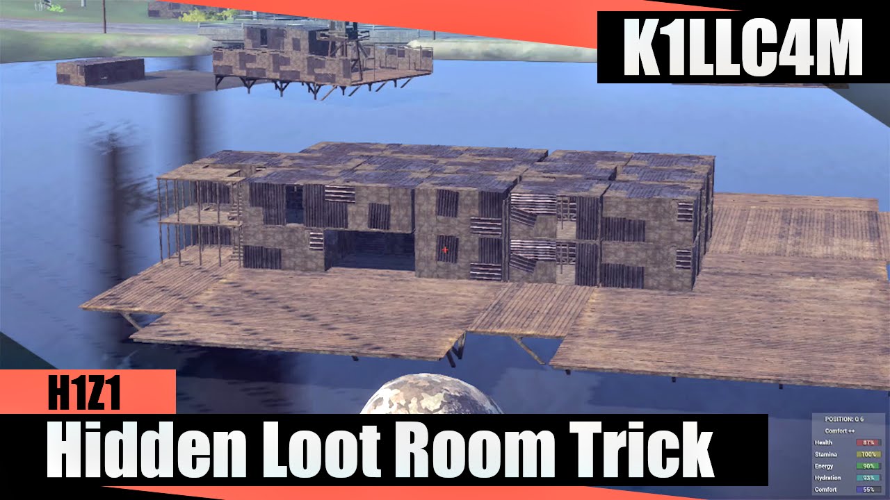 Hidden Loot Room Trick (Updated Negative Space Variant) - H1Z1
