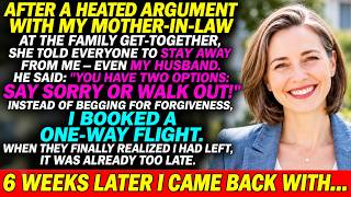 My Mother-in-Law Humiliated Me at the Family Reunion — Then My Husband Said, “Apologize or Get Out!”