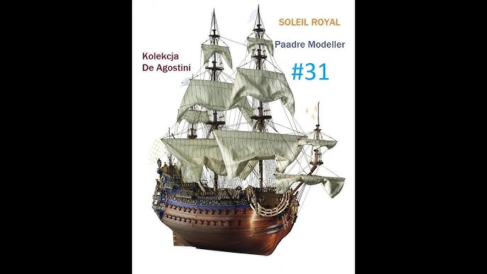 Unboxing new Soleil Royal scale model kit - Artesania Latina ref. 22904 