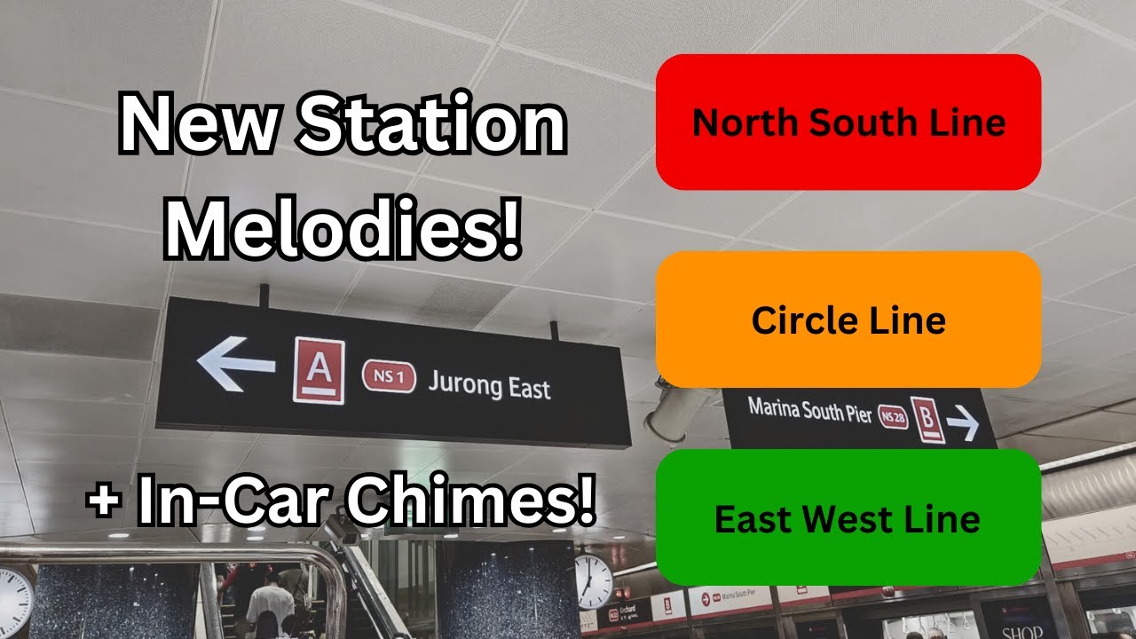 NEW SMRT Chimes in Singapore!
