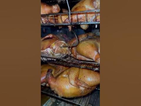 Курица копченая - YouTube