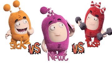 Oddbods Newt vs Slick vs Fuse | Oddbods Turbo Run | Android Gameplay