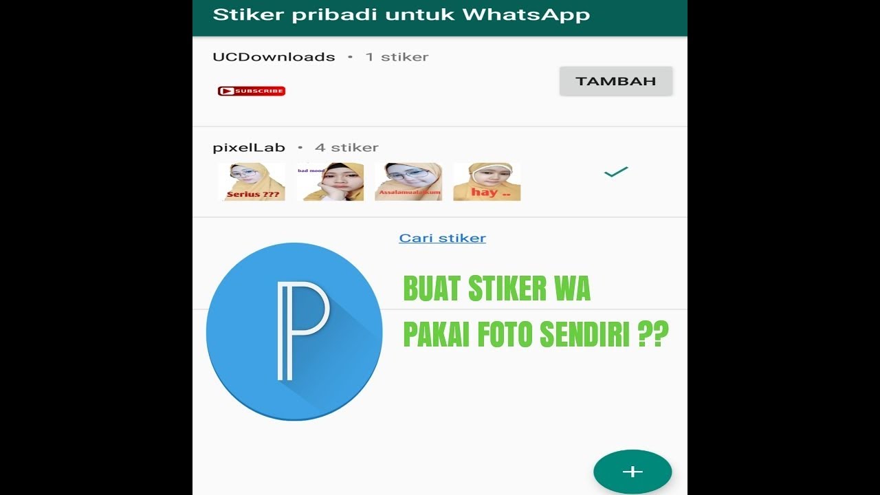 Cara Membuat Stiker  Wa  Pakai Foto  Sendiri  Membuat Itu