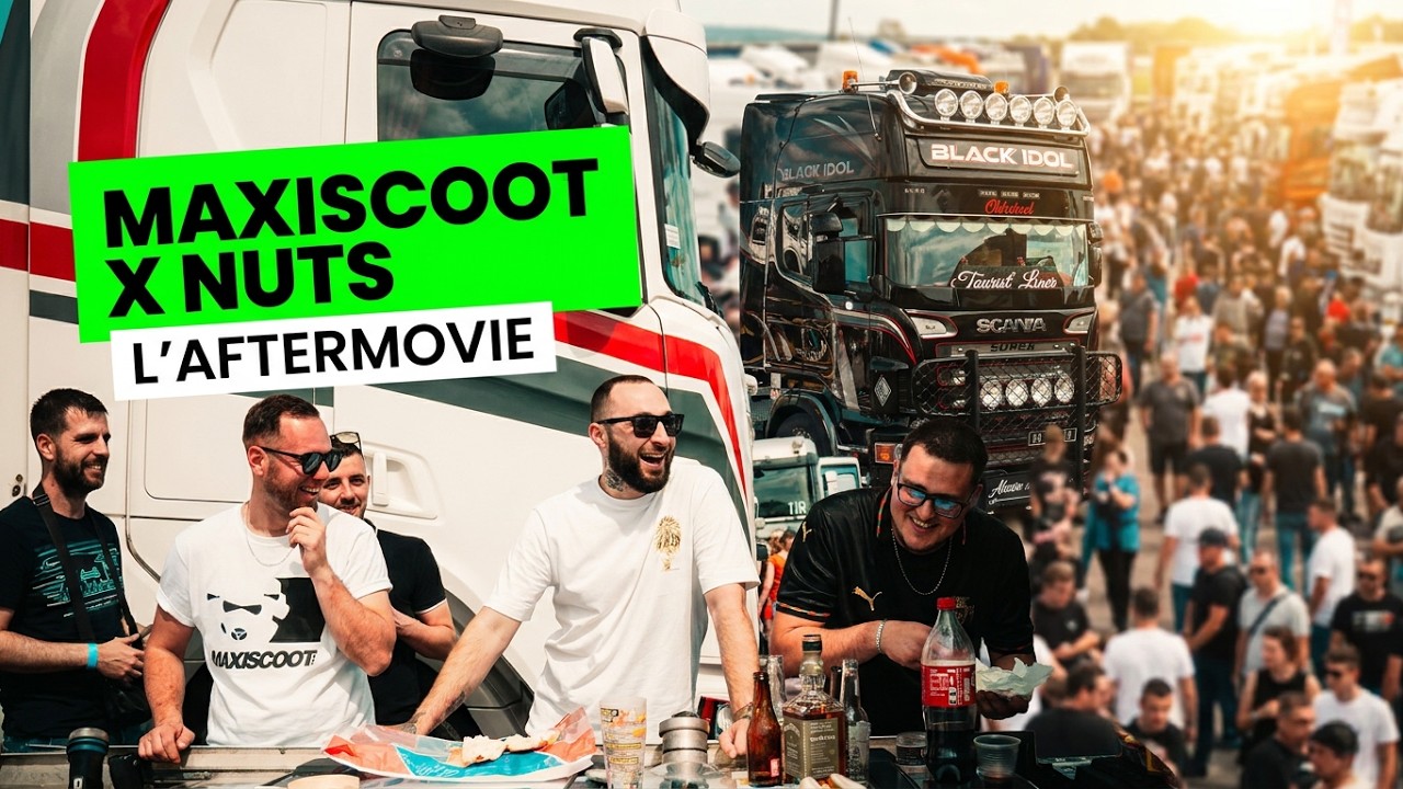 AFTERMOVIE - MAXISCOOT AU NUTS MOTORS SHOW 3 ! 💨 (DRIFT, STUNT, RUNS 50M)