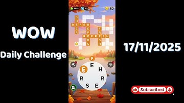 Wow Daily Puzzle November 17 2025 Answers | Wow Daily Puzzle Answers