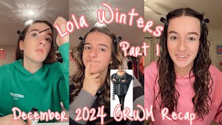 Lola Winters December 2024 GRWM Recap Part 1 Profile