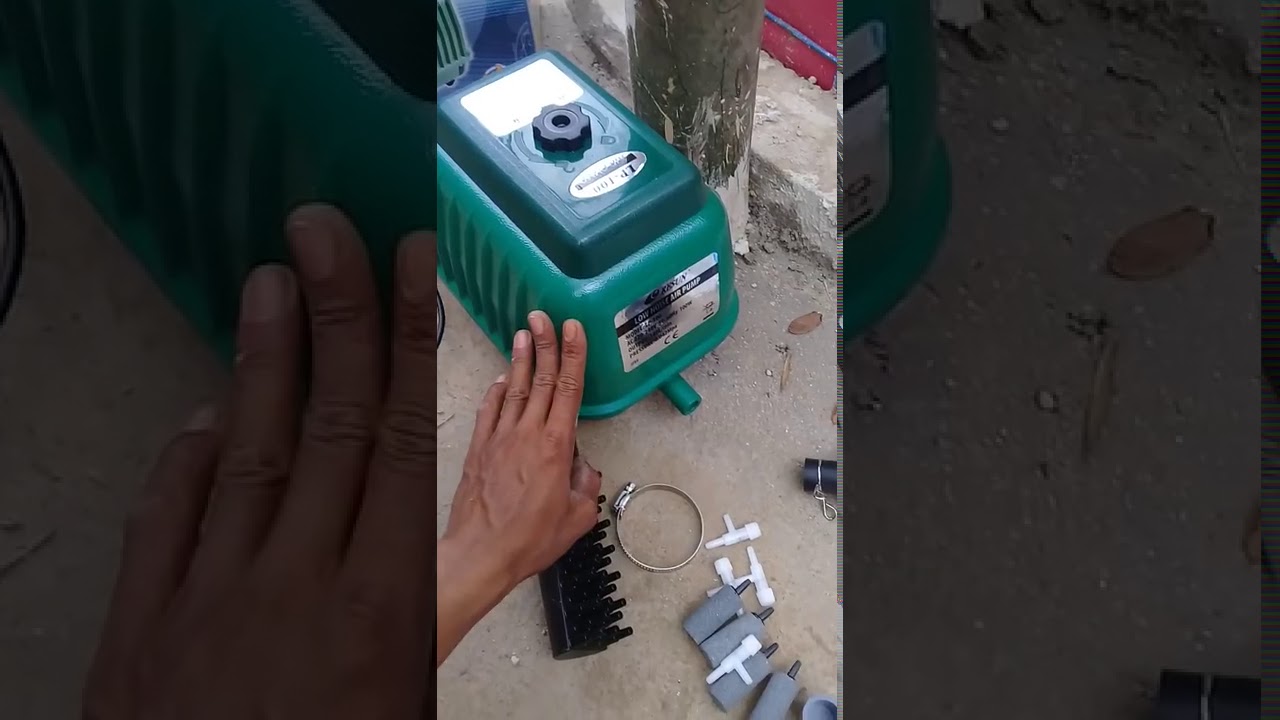 Cara memasang air rator lp 100 buat kolam d2,12 buah