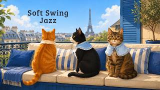 Soft Swing Jazz ☕ Paris Terrace Mood 🎧 1940s Vintage Jazz screenshot 5