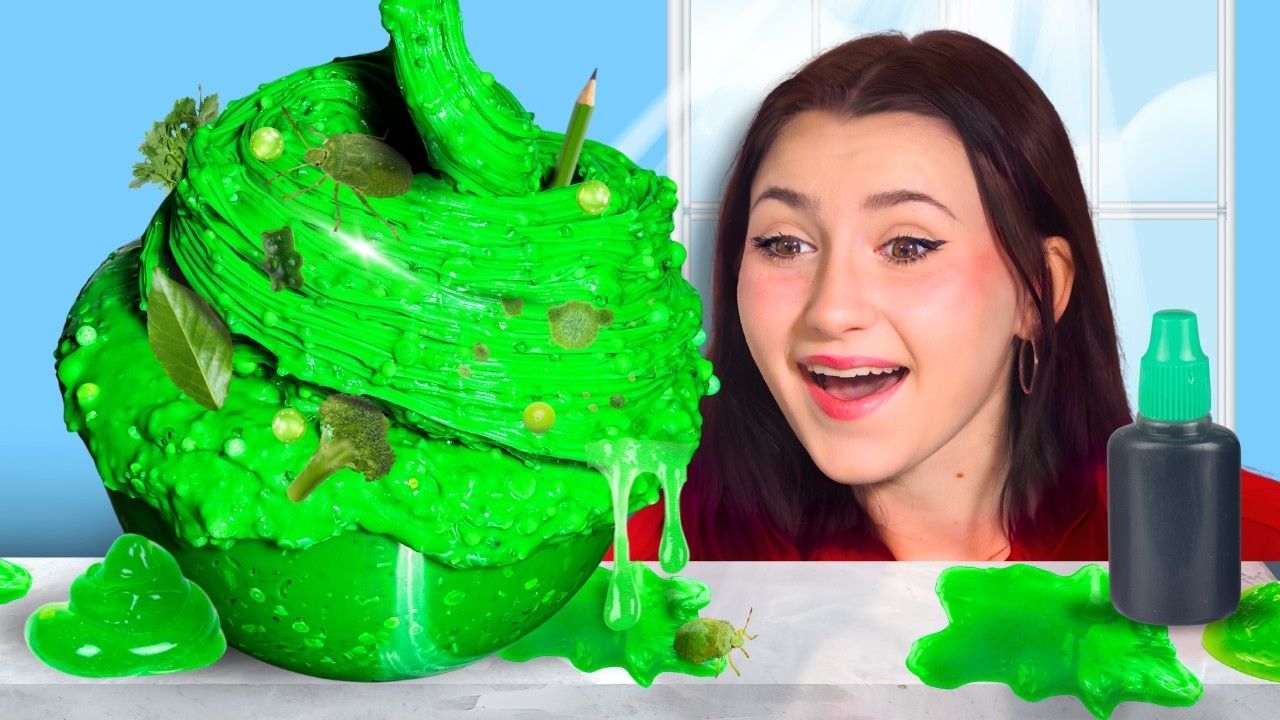 I Made the World's Greenest Green Slime!