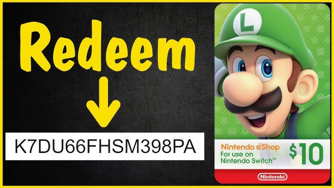 How To Redeem A Nintendo eShop Giftcard and Codes in 2023 - *UPDATED* -  YouTube