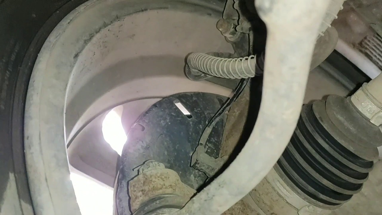 Hyundai Verna Fluidic ABS Light issue abs sensor wire cut YouTube