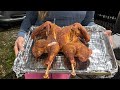 Cleaning Out the Freezer and Smoking a Turkey and a Ham 🔥