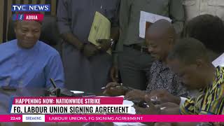 Nationwide Strike: FG And Labour Unions Reach Agreement