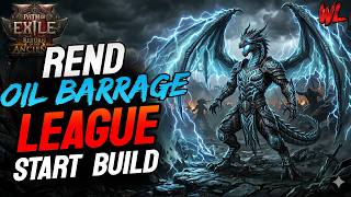 BEST DRUID LEAGUE STARTER! REND OIL BARRAGE ORACLE Build Guide Path of Exile 2 0 5 League