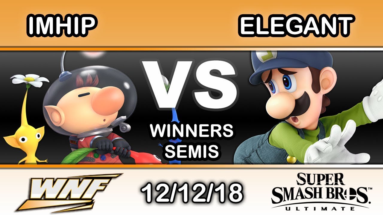 WNF 4.5 - ImHip (Olimar) Vs. Elegant (Luigi) Winners Semis - Smash Ultimate