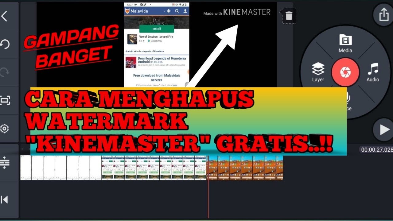 CARA EDIT VIDEO TANPA WATERMARK YouTube