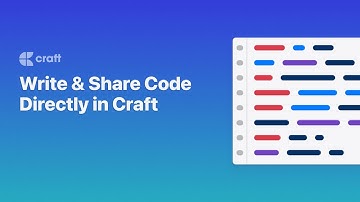 Write and share code with the built-in code editor in Craft | Craft Quick Tips